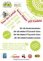 Affiche Cantal Tour Cadet